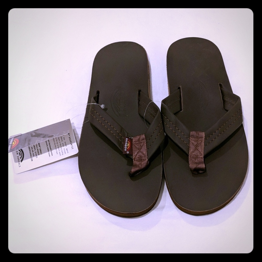 Rainbow Sandal Single Layer Premier w/Arch Support